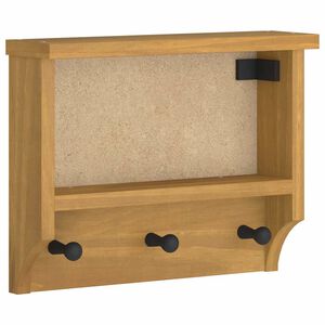 vidaXL Pie sienas stiprināms mēteļu pakaramais SANDNES 45x12x35 cm