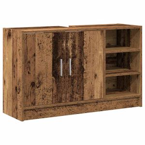 vidaXL Vannas istabas skapītis Vecs koks 90 x 29 x 55 cm