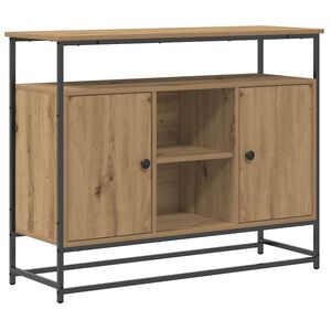 vidaXL Puse Artisānā ozols 100 x 35 x 80 cm Inženierijas koks