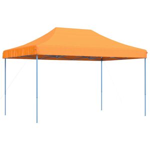 vidaXL saliekama svinību telts, oranža, 440x292x315 cm