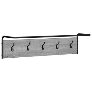 vidaXL Pakaramais Pelēks Sonoma 100 x 30 x 25 cm Inženierijas koks