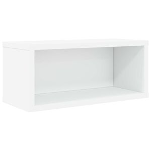 vidaXL CD uzglabā&scaron;anas plaukts Balts 40 x 17 x 17 cm Inženierijas koks