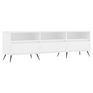 vidaXL TV skapītis, balts, 150x30x44,5 cm, inženierijas koks