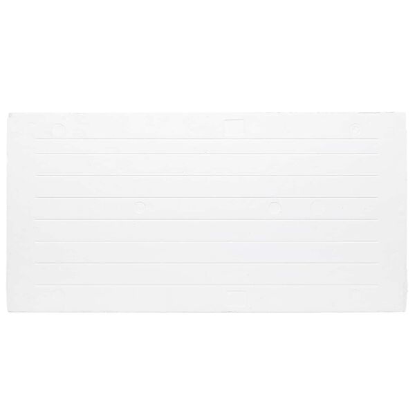 vidaXL Sienas paneļi 10 pcs Sarkana 100 x 50 cm EPS putas