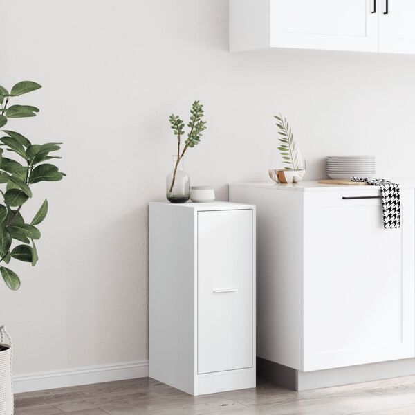 vidaXL aptiekas skapis, balts, 30x41x77,5 cm, inženierkoks