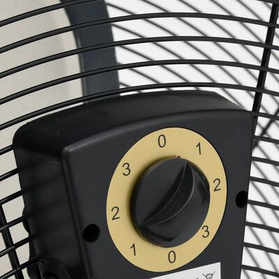 vidaXL industriāls ventilators, 77 cm, 240 W, melns