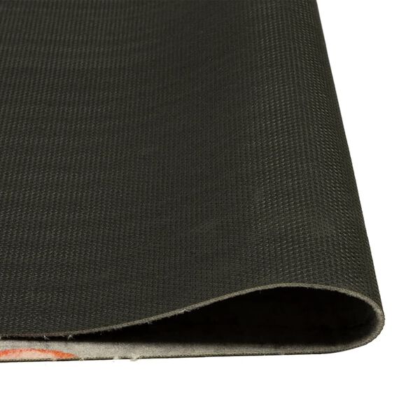 vidaXL virtuves paklājs, mazgājams, tomātu apdruka, 60x180 cm, samts