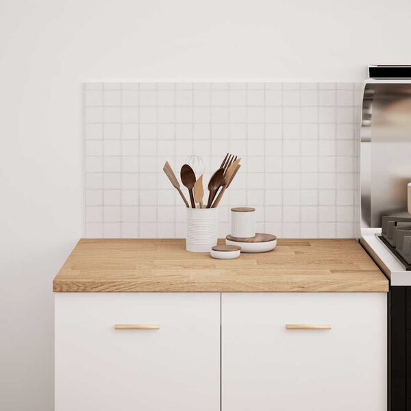 vidaXL virtuves darba virsma 80x63,5x2,7 cm ozola masīvkoks taisnstūra