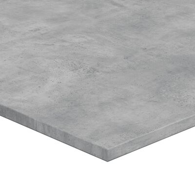 vidaXL plauktu dēļi, 4 gab., betonpelēki, 100x50x1,5cm, skaidu plāksne