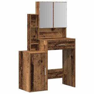 vidaXL Dressing galds Vecs koks 80 x 35 x 132 cm Inženierijas koks