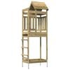 vidaXL Spēļu tornis Brūna 52,5 x 85 x 238 cm Cieta impregnēta koksne