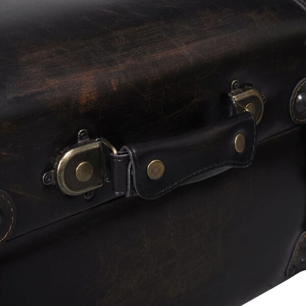 Sols ar nodalījumu lietu glabāšanai Brūns 111 x 34 x 37 cm