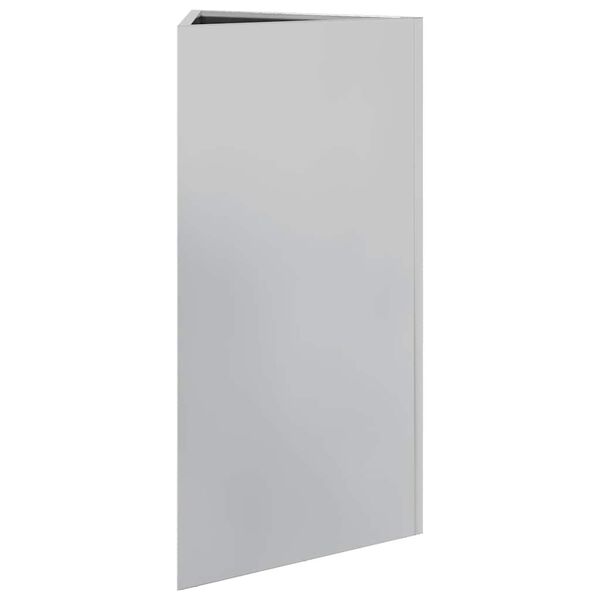 vidaXL dārza puķu kaste, 40x40x75 cm, cinkots tērauds