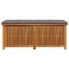 vidaXL dārza spilvenu kaste, 150x50x60,5 cm, akācijas masīvkoks