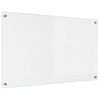 vidaXL Virtuves aizsargpaneļi Caurspīdīgs 100 x 60 cm rūdīts stikls