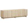 vidaXL TV galdiņ&scaron; 140 x 34.5 x 40 cm Sonomas ozols Inženierijas koks