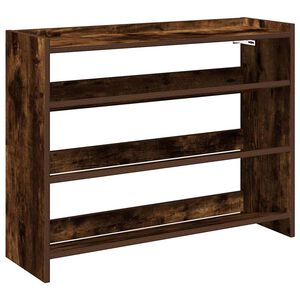 vidaXL apavu plaukts ozolkoka krāsa 80x25x62 cm inženierijas koks
