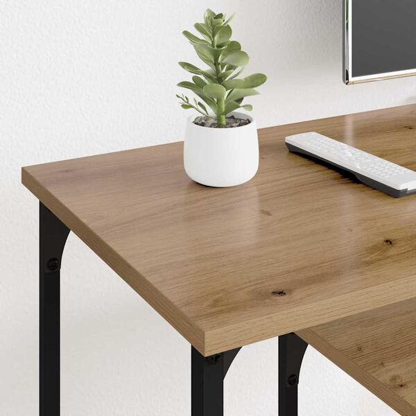 vidaXL Televizora skapī&scaron;a Artisānā ozols 102 x 35 x 45,5 cm