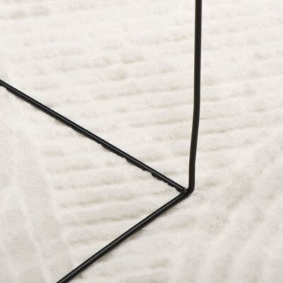 vidaXL paklājs IZA, īsa spalva, skandināvu stils, bēšs, 100x200 cm