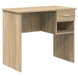 vidaXL Galds Sonoma ozols 90 x 49 x 75 cm Inženierijas koks