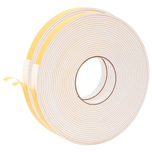 vidaXL Pa&scaron;līpo&scaron;a putas lente 2 gab. Balts 15mm x 10m CR putuplasts