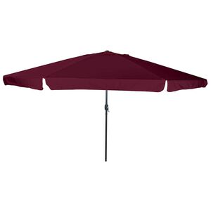 vidaXL Dārza parasols Bordo sarkans 394 x 394 x 248 cm