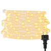 vidaXL lampiņu virtene ar 240 LED, silti balta, 10 m, PVC