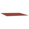 vidaXL Markīzes rezerves audums Oranžs un brūns 350 x 200 cm