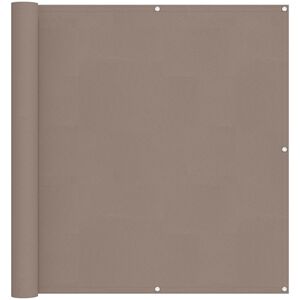 vidaXL Balkona ekrāns 120 x 200 cm PU pārklāts Oksfords alu