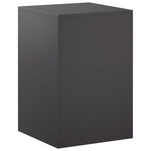 vidaXL Augu statīvs Melns 40 x 40 x 60 cm Tērauds