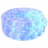 vidaXL Ziemassvētku LED gaismas &scaron;ļūtene 240 LED Zils un 10 m