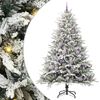 vidaXL Zaļa 240 cm PVC un PE