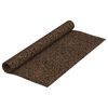 vidaXL Korķa ruļļi Brūna 200 x 100 cm Korku un gumiju
