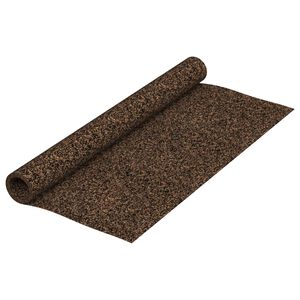 vidaXL Korķa ruļļi Brūna 200 x 100 cm Korku un gumiju
