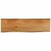 vidaXL galda virsma, 110x40x3,8 cm, mango masīvkoks