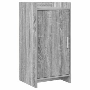 vidaXL Puse Pelēks Sonoma 40 x 36 x 80 cm Inženierijas koks