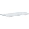 vidaXL Logu palodze Balts 80 x 35 x 4,5 cm PVC