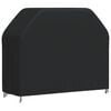 vidaXL grila pārsegs, 140x58x106 cm, melns, 420D 420D audums