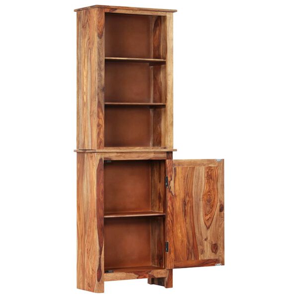 vidaXL plaukts, 60x30x180 cm, masīvkoks