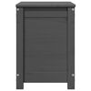 vidaXL uzglabāšanas kaste, pelēka, 60x32x45,5 cm, priedes masīvkoks