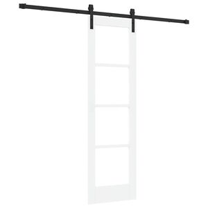 vidaXL Slīdo&scaron;ās durvis ORKDAL Balts 61 x 198,5 cm