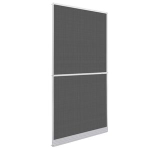 vidaXL Durbju siets Balts un melns 100 x 215 cm