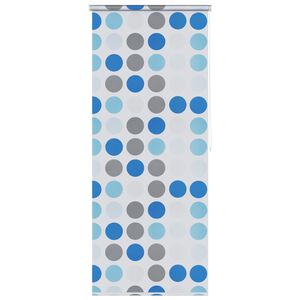 vidaXL rullo žalūzija du&scaron;ai, 80x240 cm, apļu dizains