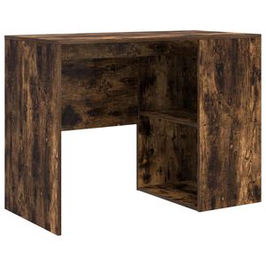 vidaXL Galds Dūmaka ozols Inženierijas koks 102 x 50 x 75 cm