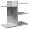vidaXL rakstāmgalda organizators, betona pelēks, 42x21,5x42 cm, koks