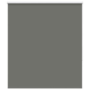 vidaXL Rullo žalūzija Blackout pelēks 140x130cm Auduma platums 136,6cm