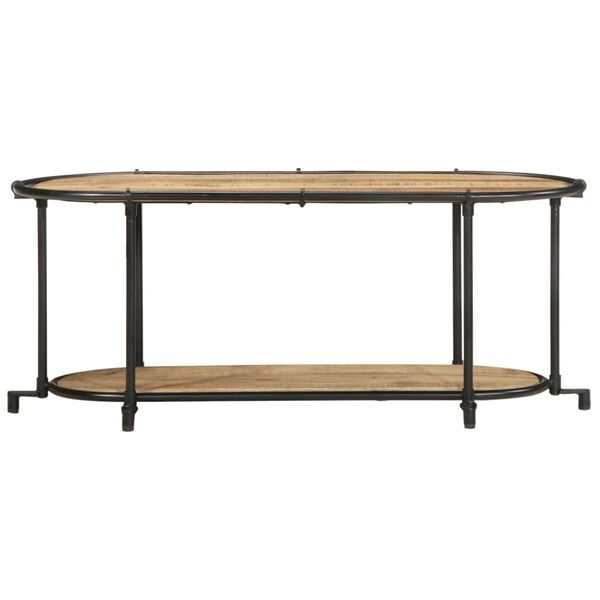 vidaXL TV skapītis, 100x42x40 cm, raupjš mango masīvkoks