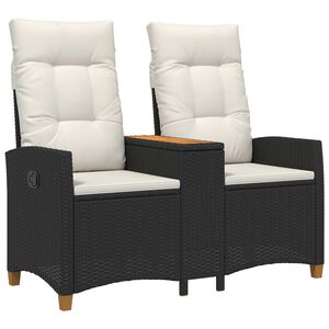 vidaXL Regulējams solis ar galdu 2 -Seater 126 x 65 x 112 cm