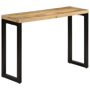 vidaXL konsoles galdiņ&scaron;, 110x35x76 cm, mango masīvkoks