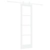 vidaXL Slīdo&scaron;ās durvis Balts 61 x 198,5 cm
